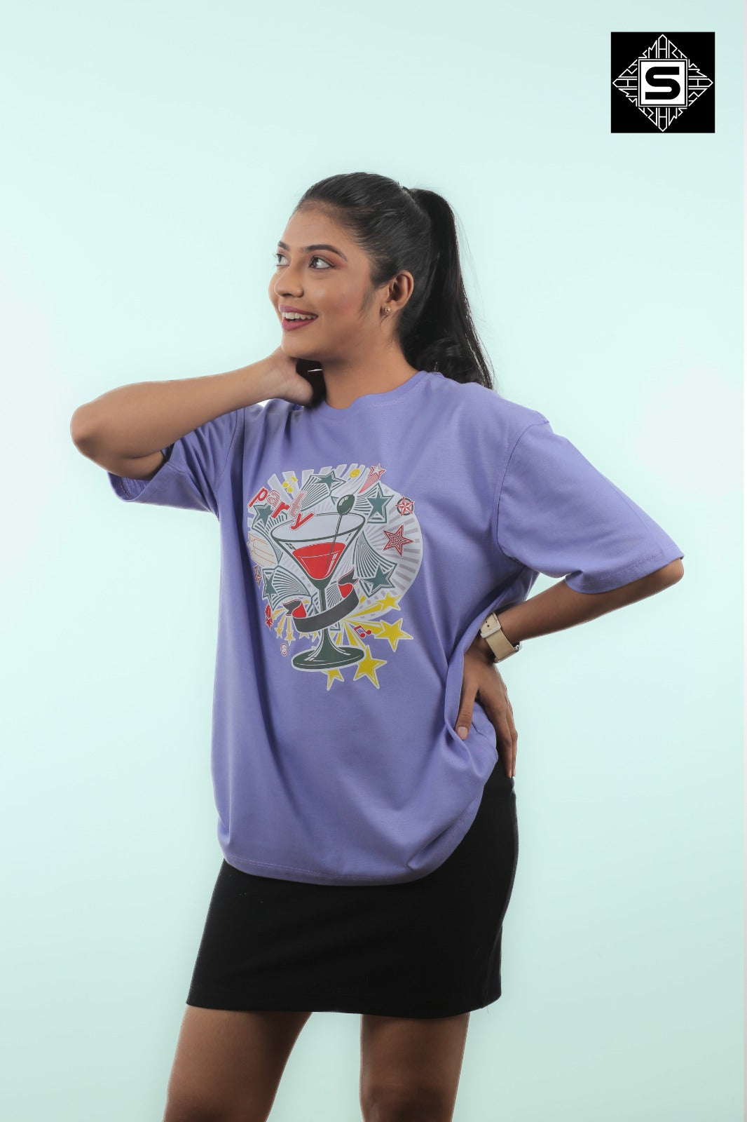 Party Vibe Unisex Oversize Tee