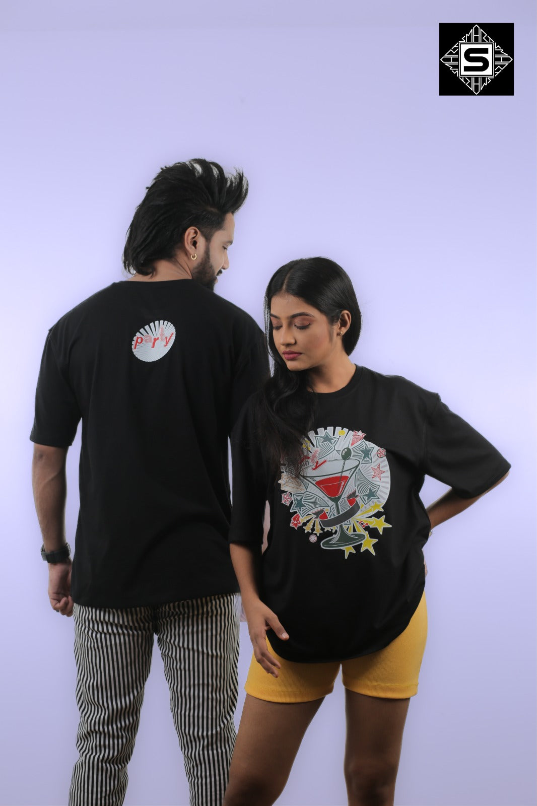 Party Vibe Unisex Oversize Tee