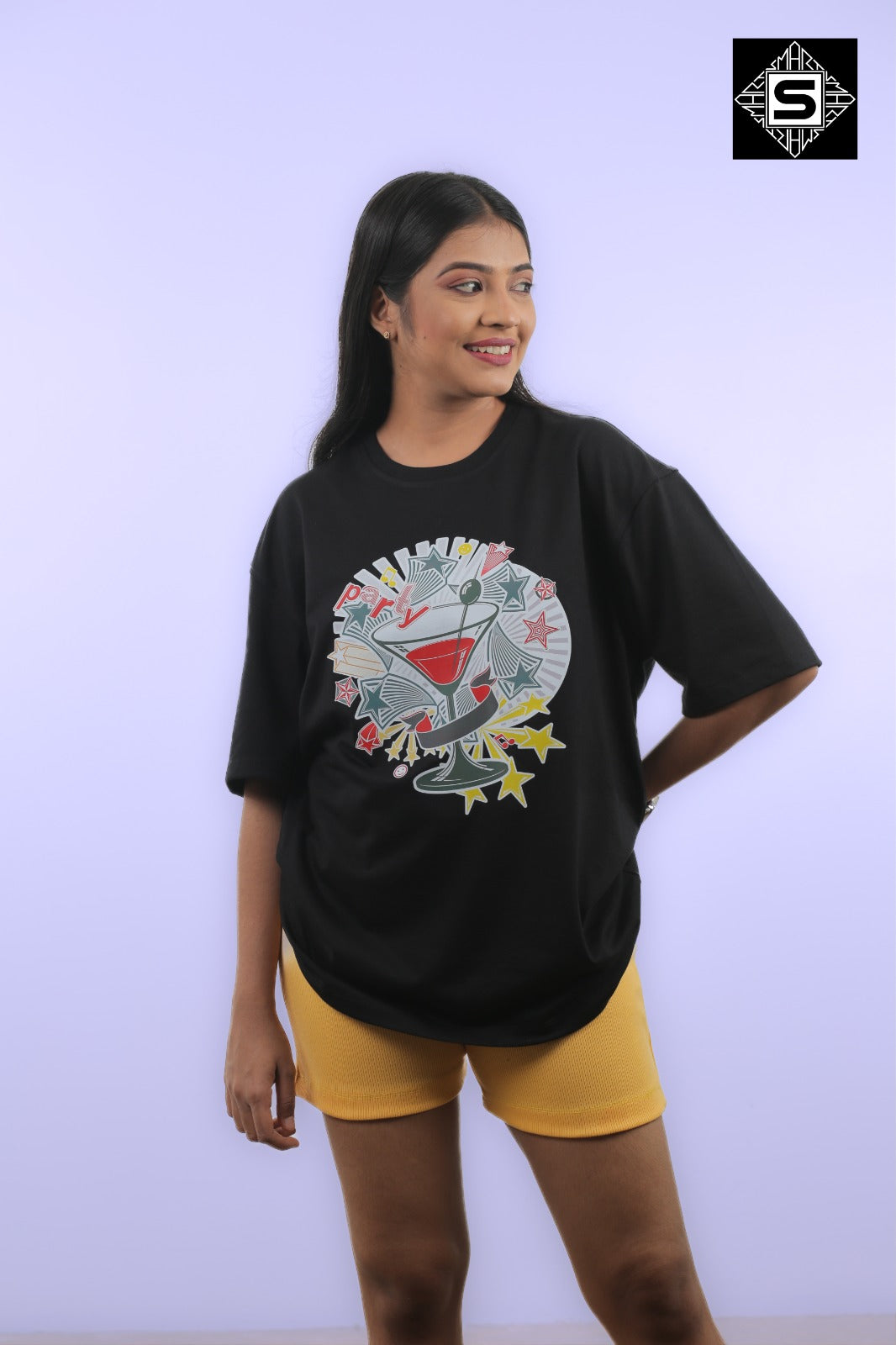 Party Vibe Unisex Oversize Tee